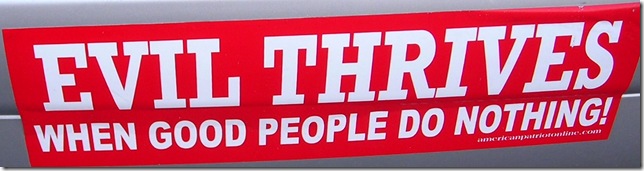 Evil Thrives