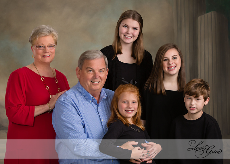 Family - Hutchison - Grandchildren - Canvas - Studio - Statesboro - Families - Children